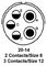 AMPHENOL INDUSTRIAL MS3108E20-14S