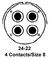 AMPHENOL INDUSTRIAL MS3108A24-22S