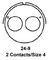 AMPHENOL INDUSTRIAL MS3107A24-9P