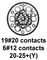 CINCH CONNECTIVITY SOLUTIONS C48-10R20Y25S9-406